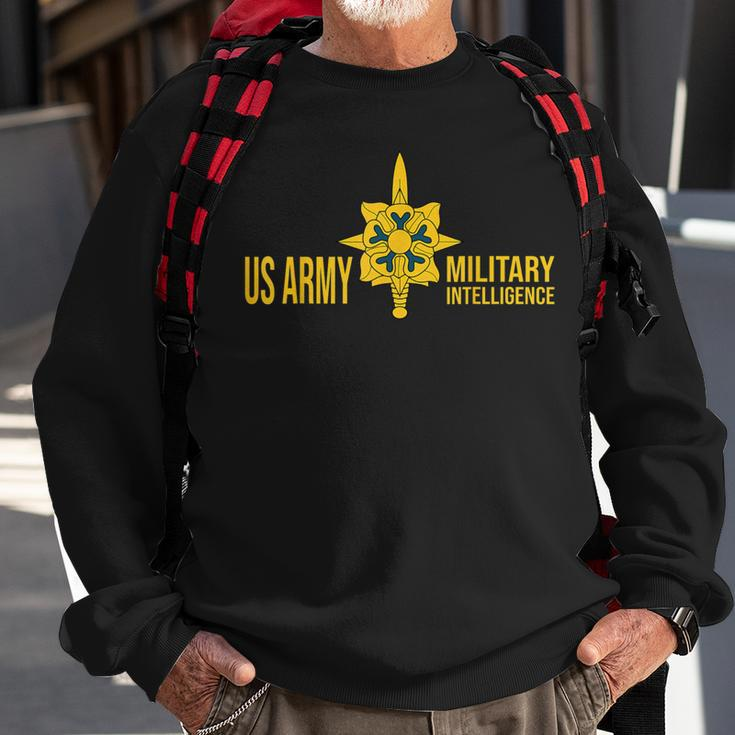 Army Military Intelligence Corps Us Usa Sweatshirt Gifts for Old Men