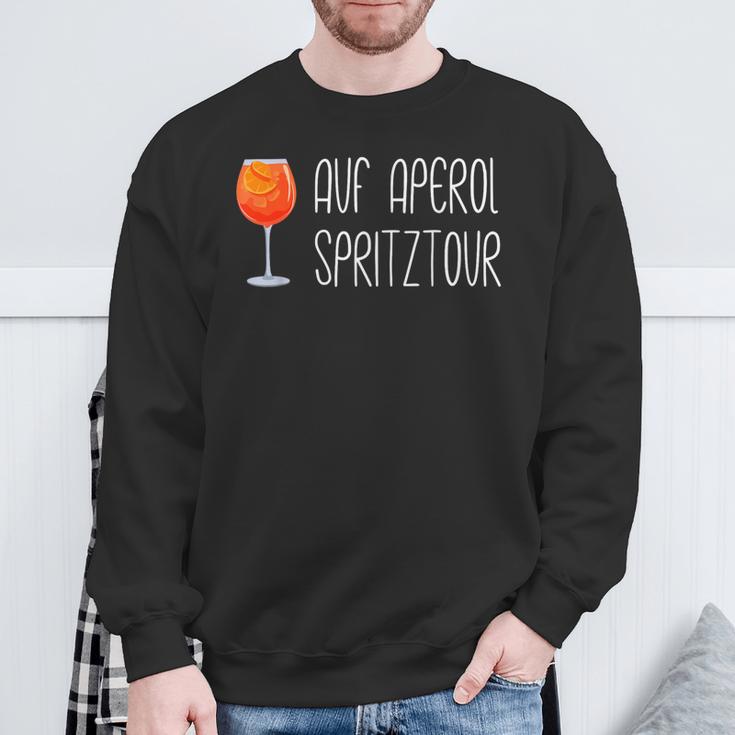 Auf Aperol Spritztour Sweatshirt Geschenke für alte Männer