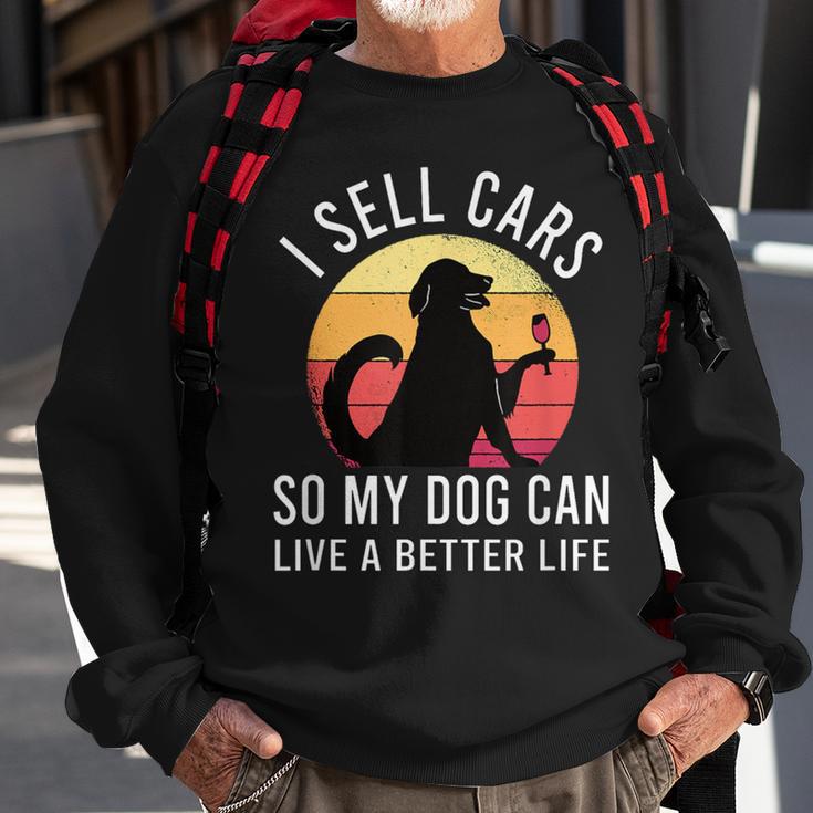 Auto Seller For Car Salesman Sweatshirt Gifts for Old Men