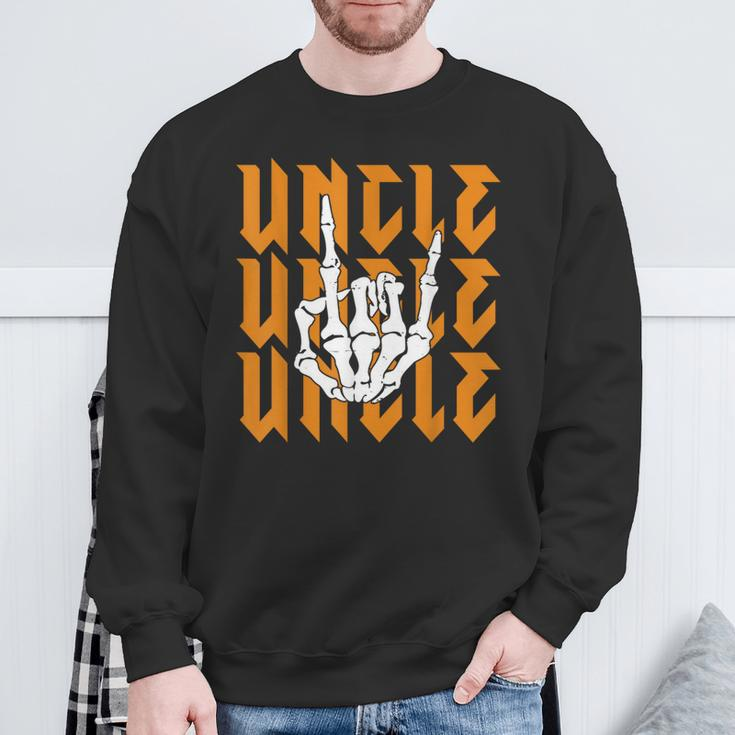 Bad Two Uncle To The Bone Birthday 2 Years Old Sweatshirt Gifts for Old Men