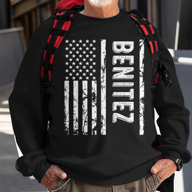 Benitez Last Name Surname Team Benitez Family Reunion Sweatshirt Gifts for Old Men