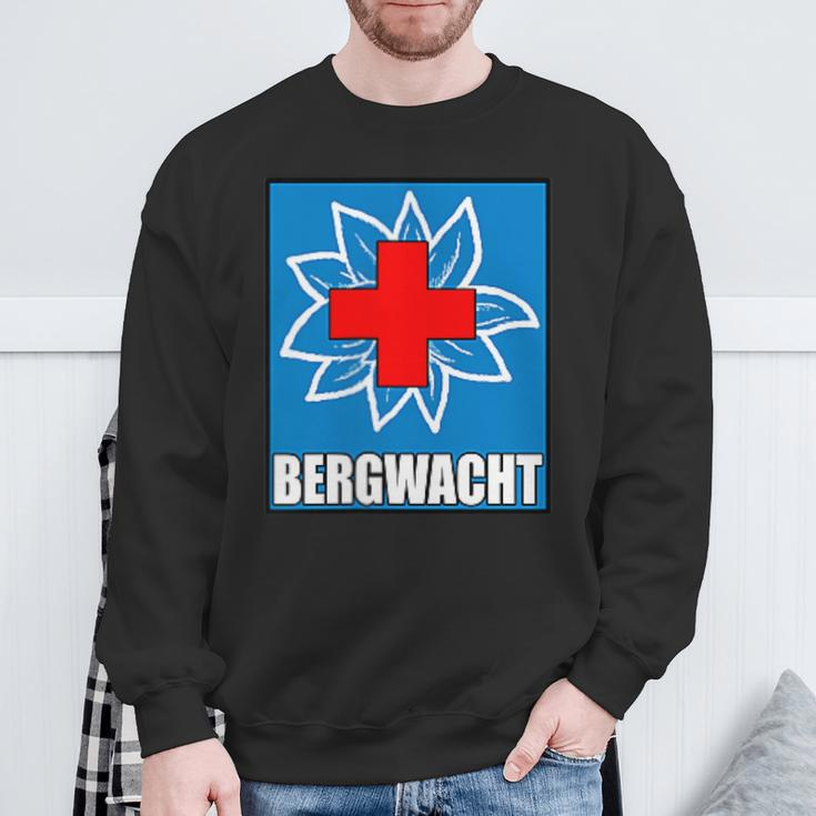 Bergretter Bergwacht Alpine Clothing Sweatshirt Geschenke für alte Männer