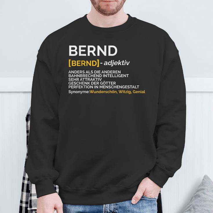 Bernd Anders Als Die Anderen Bahnbrechend Intelligent Sweatshirt Geschenke für alte Männer