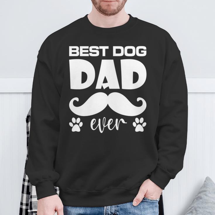 Best Dog Dad Ever Dog Daddy Fathers Day Sweatshirt Gifts for Old Men