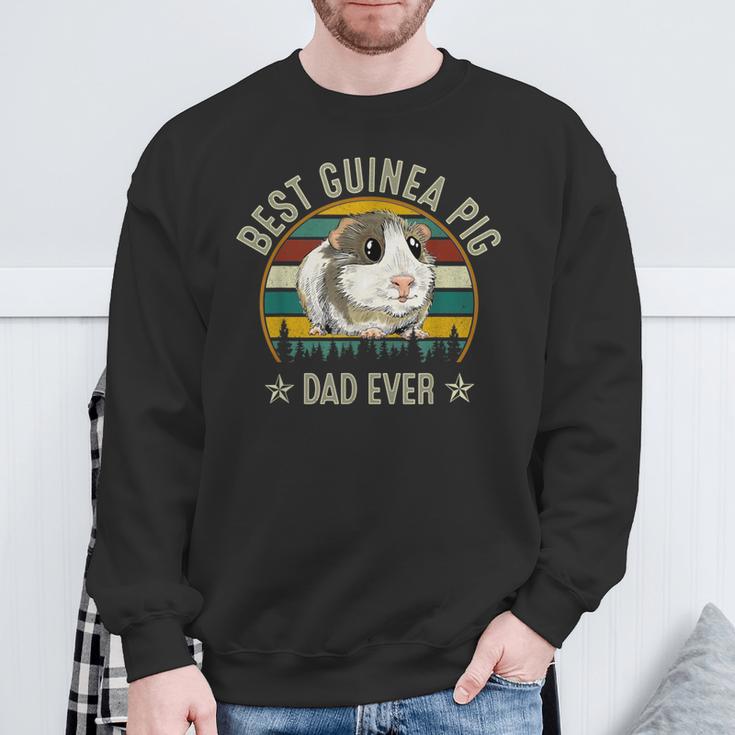 Best Guinea Pig Dad Ever Lustiges Meerschweinchen Papaater Sweatshirt Geschenke für alte Männer