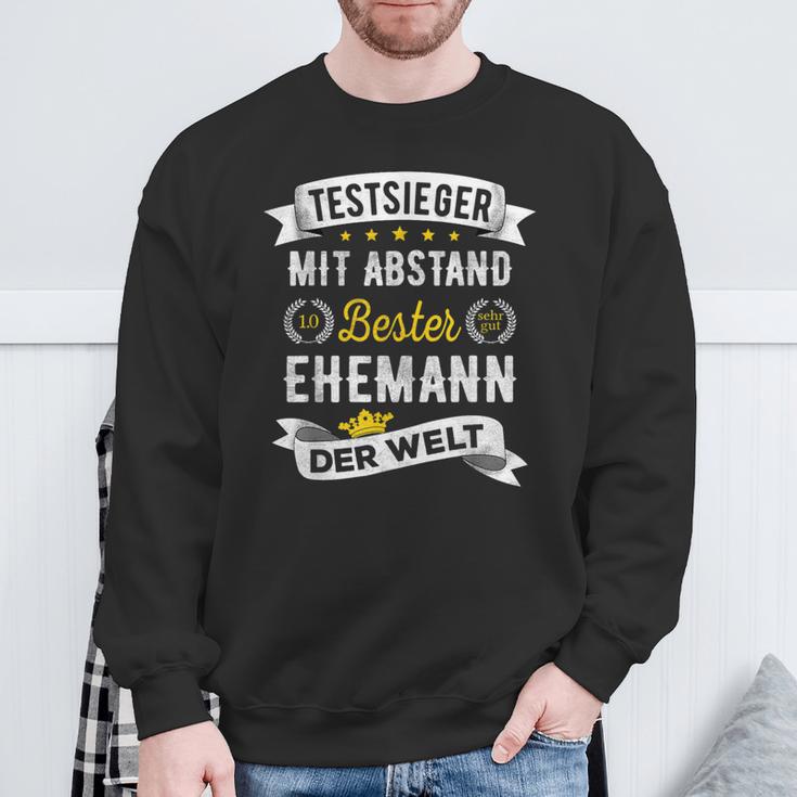 Best Husband Der Welt Test Winner Slogan Sweatshirt Geschenke für alte Männer