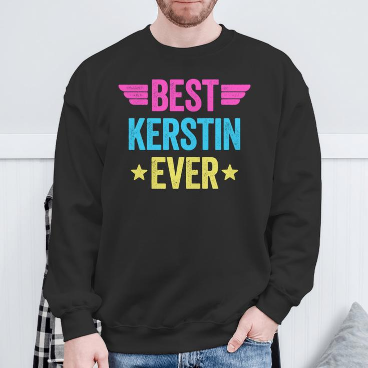 Best Kerstin Ever Sweatshirt Geschenke für alte Männer