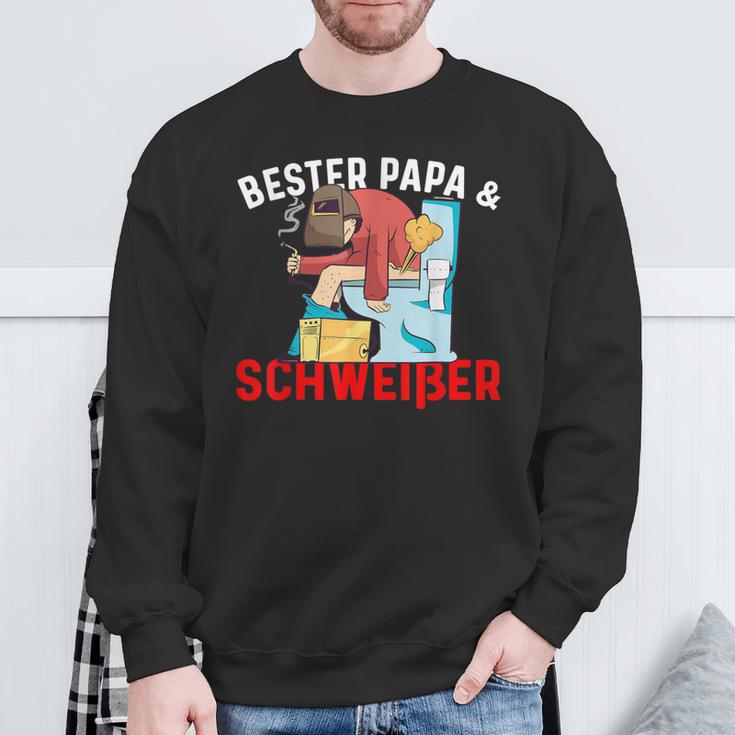 Bester Papa & Schweißer Sweatshirt Geschenke für alte Männer