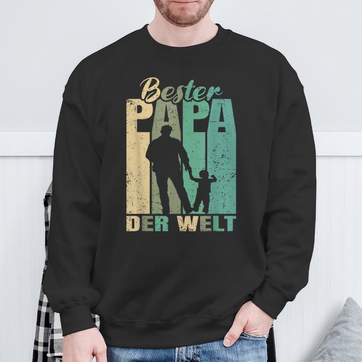 Bester Papa Der Welt 1 Child Husband Papa Sweatshirt Geschenke für alte Männer