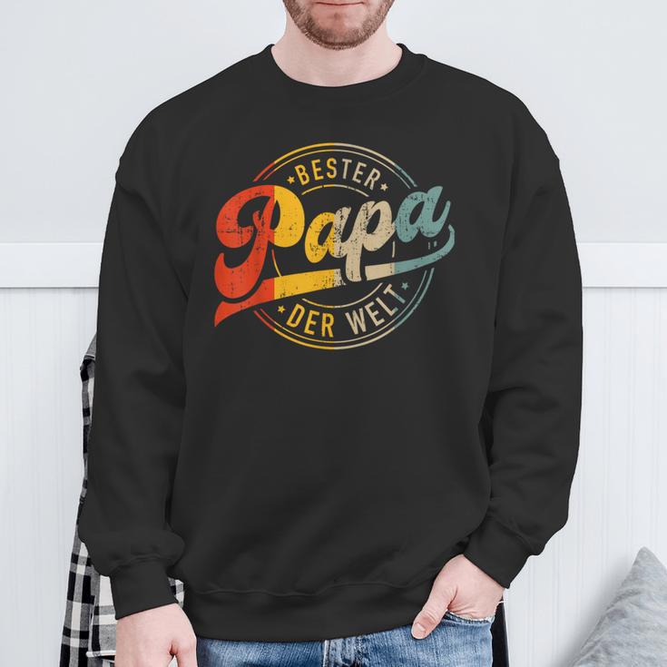 Bester Papa Der Welt Zumatertag Geburtstag Weihnachten Sweatshirt Geschenke für alte Männer