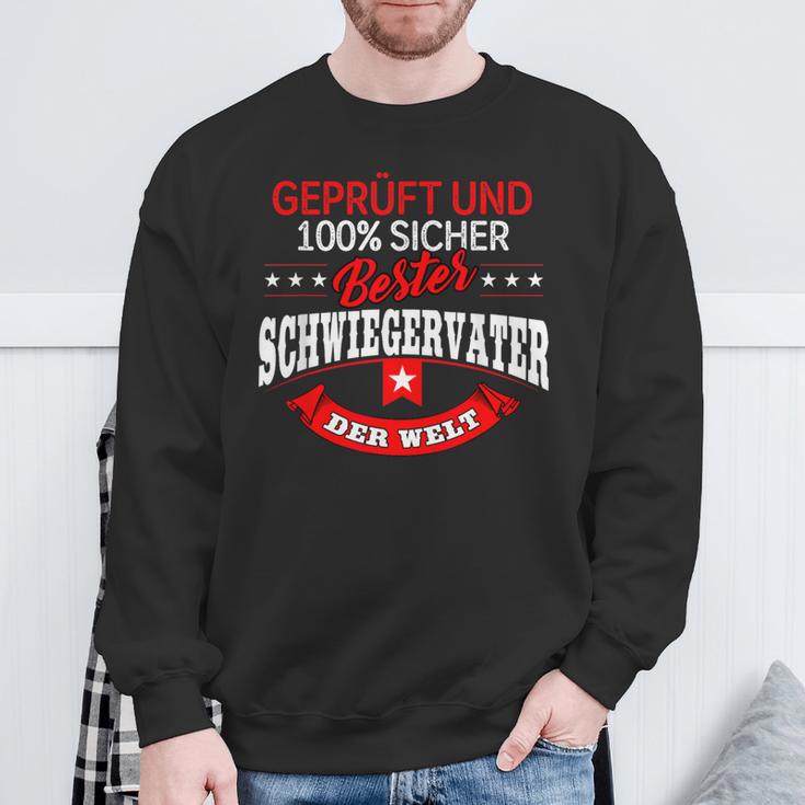 Bester Schwiegerfater Der Welt Best Schwiegerfater Der Welt Sweatshirt Geschenke für alte Männer