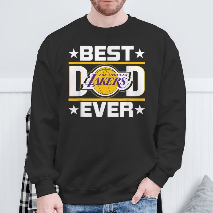 Bestlakersdad Ever Fathers Day For Men Sweatshirt Gifts for Old Men