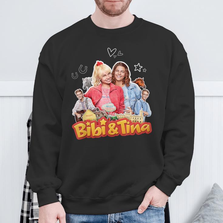 Bibi & Tina Collage Sweatshirt Geschenke für alte Männer