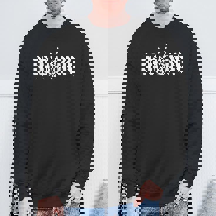 Big Brother Of The Bad Two The Bone Birthday 2 Years Old Sweatshirt Gifts for Old Men