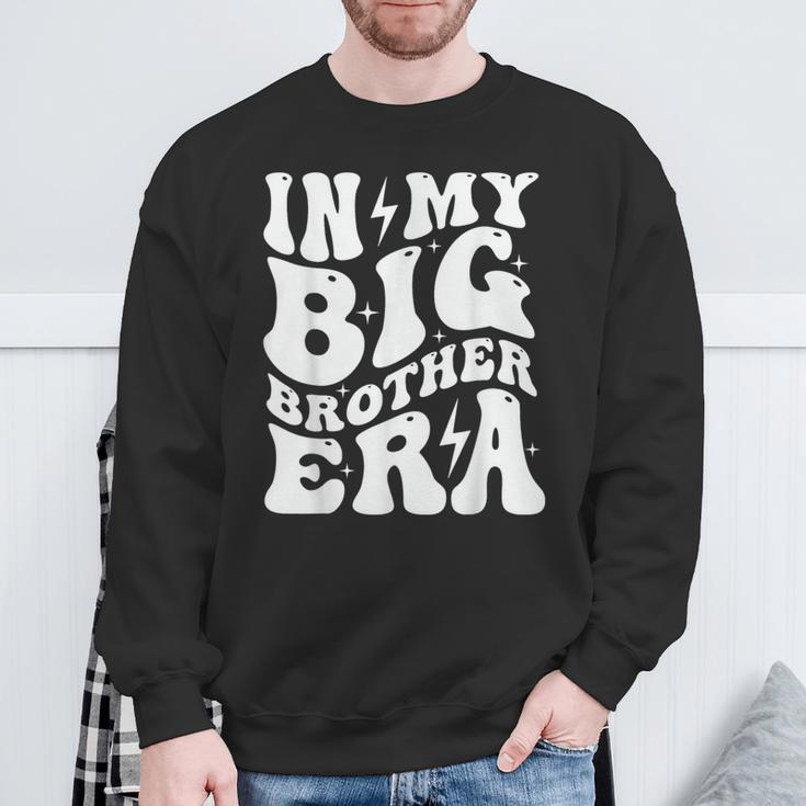 In My Big Brother Era Pregnancy Announcement For Brother Sweatshirt Gifts for Old Men
