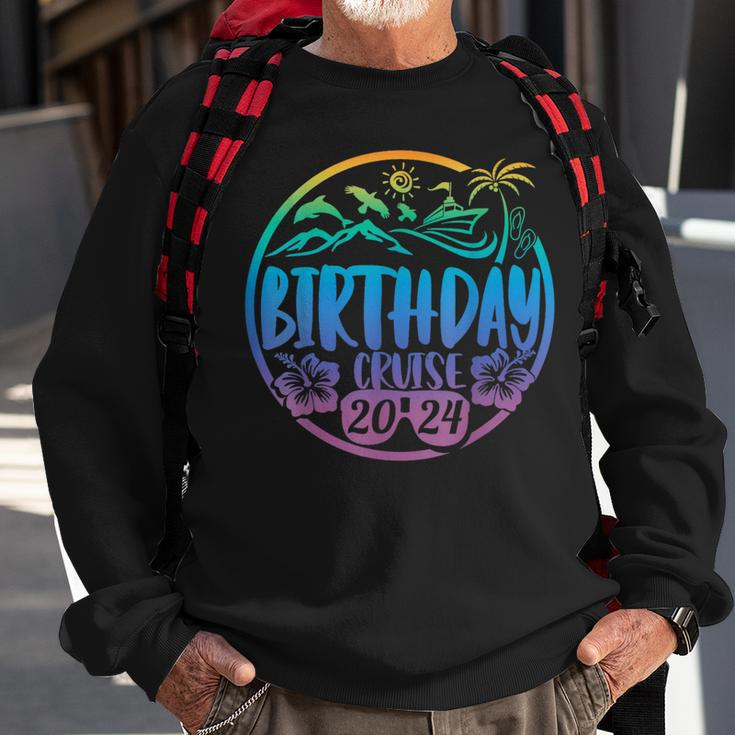 Birthday Cruise 2024 Family Cruise Trip Summer Vacation Sweatshirt Gifts for Old Men