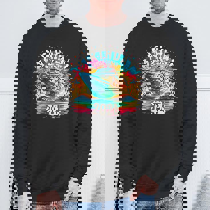 Birthday Cruise Squad 2024 Birthday Party Cruise 2024 Sweatshirt Gifts for Old Men
