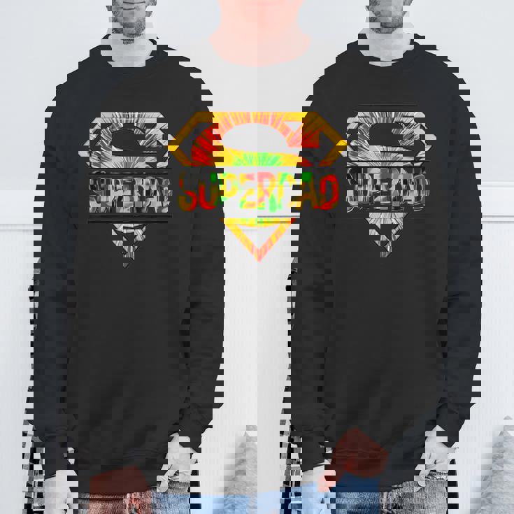 Black Super Dad Family Junenth Freedom 1865 Fathers Day Sweatshirt Gifts for Old Men