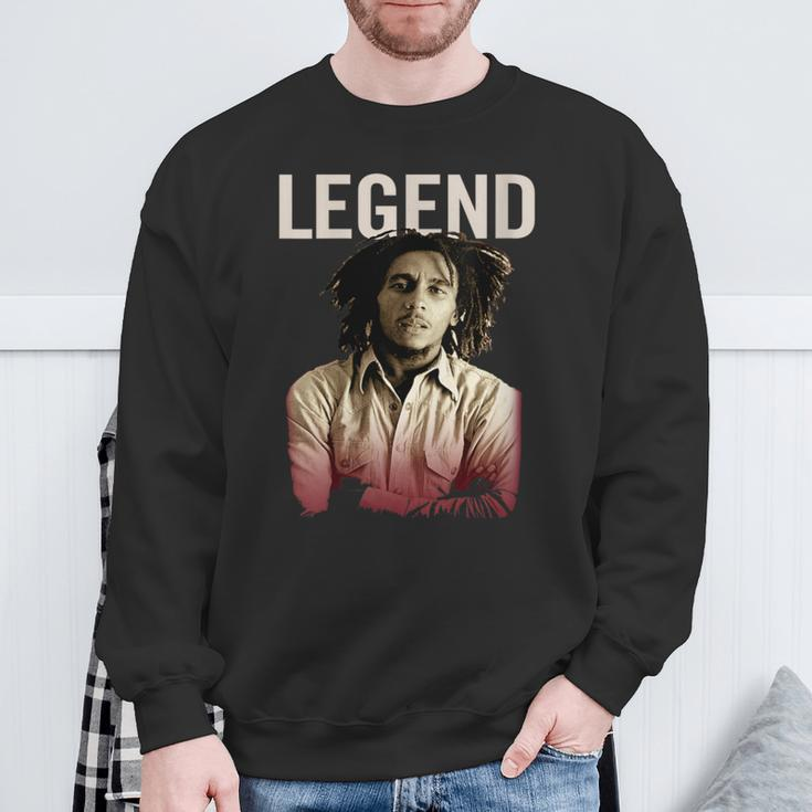 Bob Marley Legend Sweatshirt Gifts for Old Men