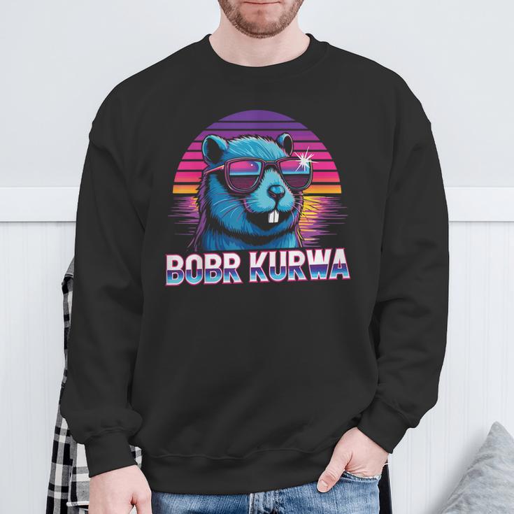 Bóbr Bober Bobr Kurwa Sweatshirt Geschenke für alte Männer