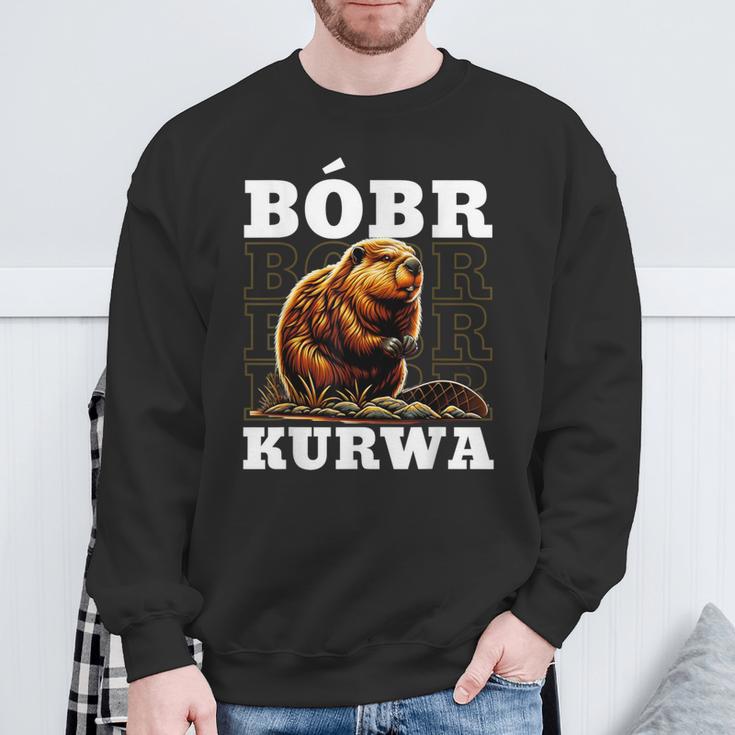 Bobr Kurwa Bober Bobr Meme Sweatshirt Geschenke für alte Männer