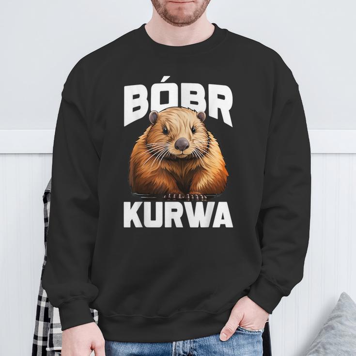 Bobr Kurwa Bober Bobr Sweatshirt Geschenke für alte Männer