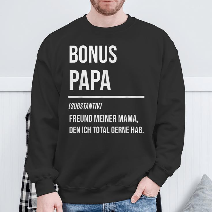 Bonuspapa Bonus Papa Step Dad S Sweatshirt Geschenke für alte Männer