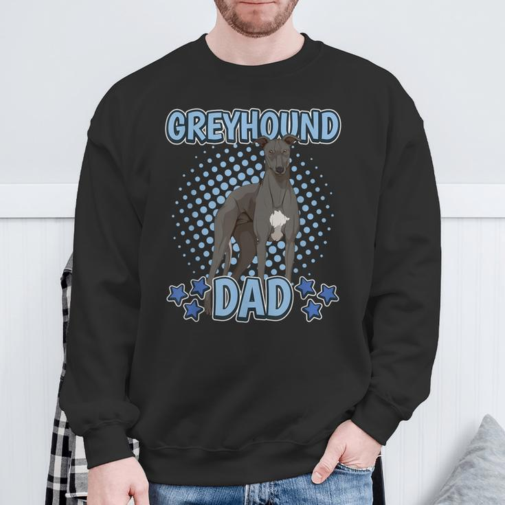Boys Greyhound Dad Dog Owner Father's Day Greyhounds Sweatshirt Gifts for Old Men