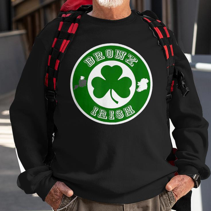 Bronx Nyc St Patrick's Paddys Day New York Irish Sweatshirt Gifts for Old Men