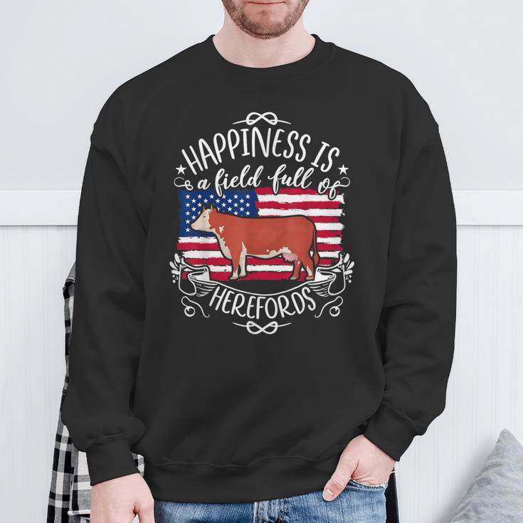 Bull Beef Sweatshirt Gifts for Old Men