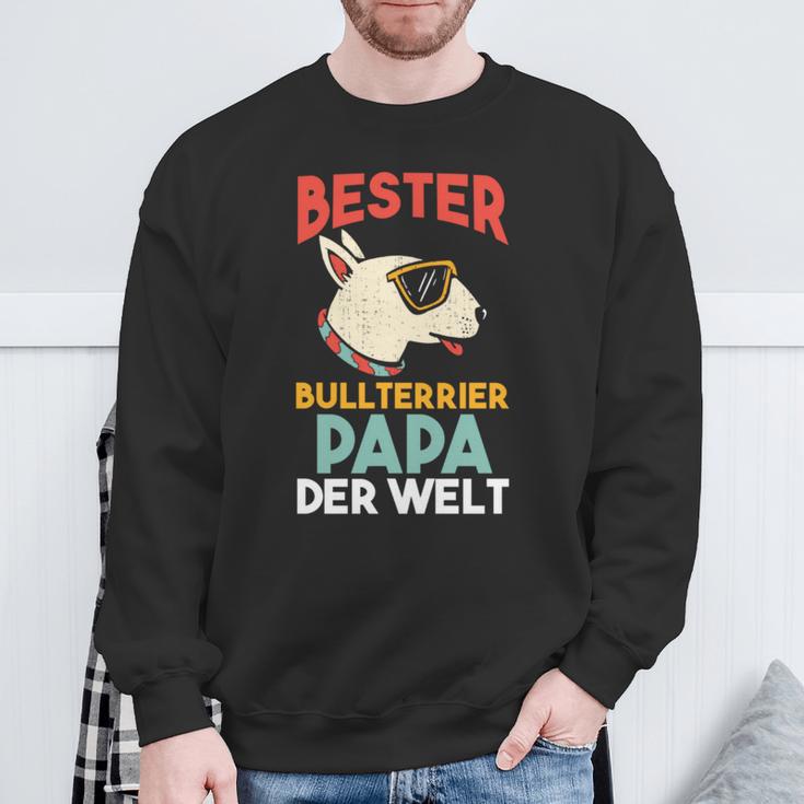 Bull Terrier Bull Terrier Dad Sweatshirt Geschenke für alte Männer