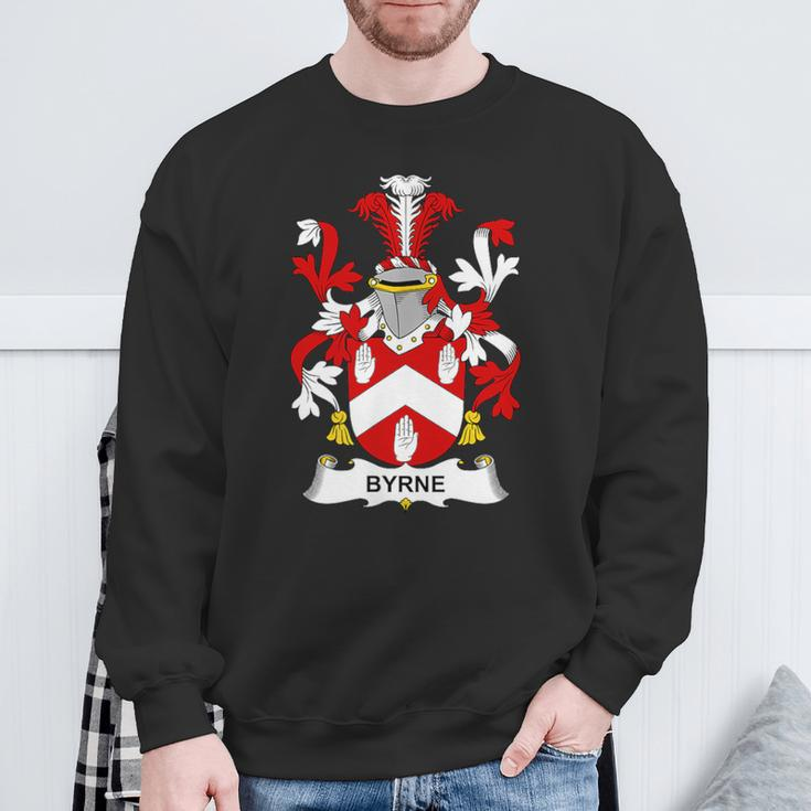 Byrne Coat Of Arms Family Crest Sweatshirt Gifts for Old Men