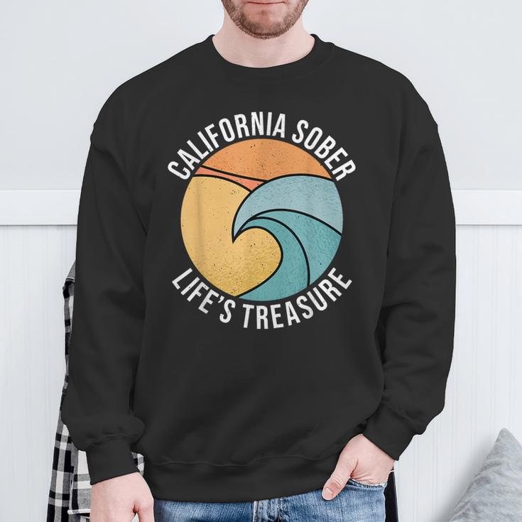 California Sober Life's Treasure Recovery Legal Implications Sweatshirt Gifts for Old Men