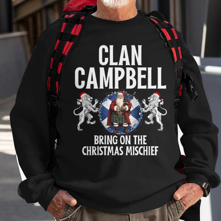 Campbell Clan Christmas Scottish Family Name Party Sweatshirt Gifts for Old Men