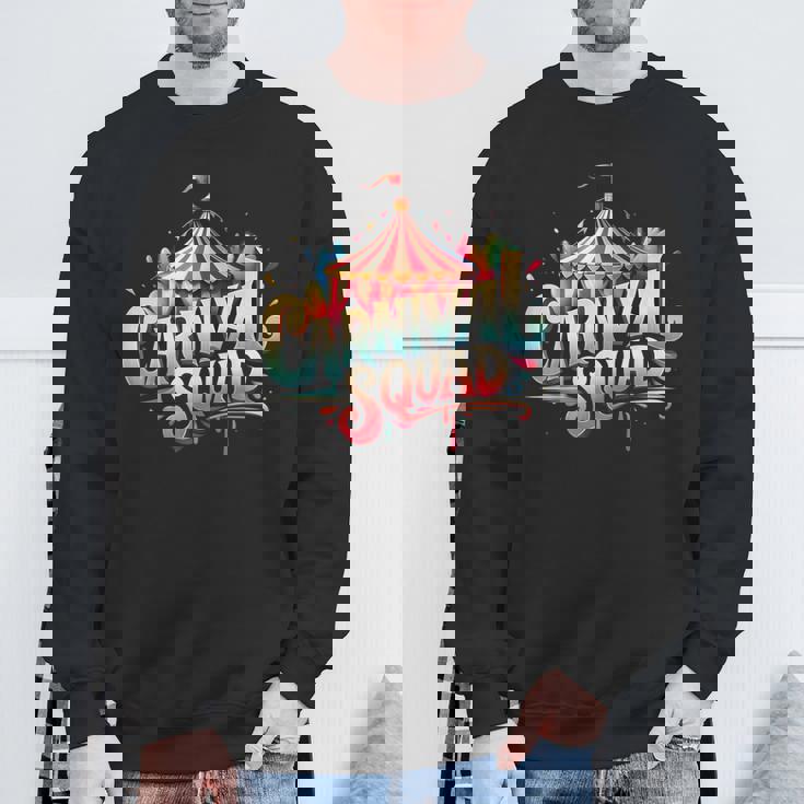 Carnival Staff Circus Event Vintage Retro Circus Matching Sweatshirt Gifts for Old Men