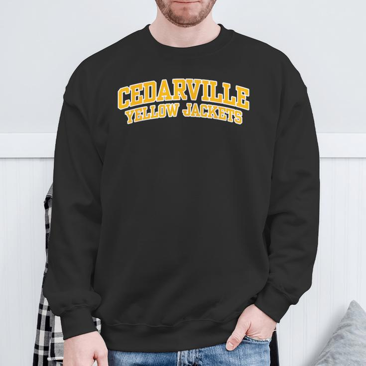 Cedarville University Yellow Jackets 02 Sweatshirt Gifts for Old Men