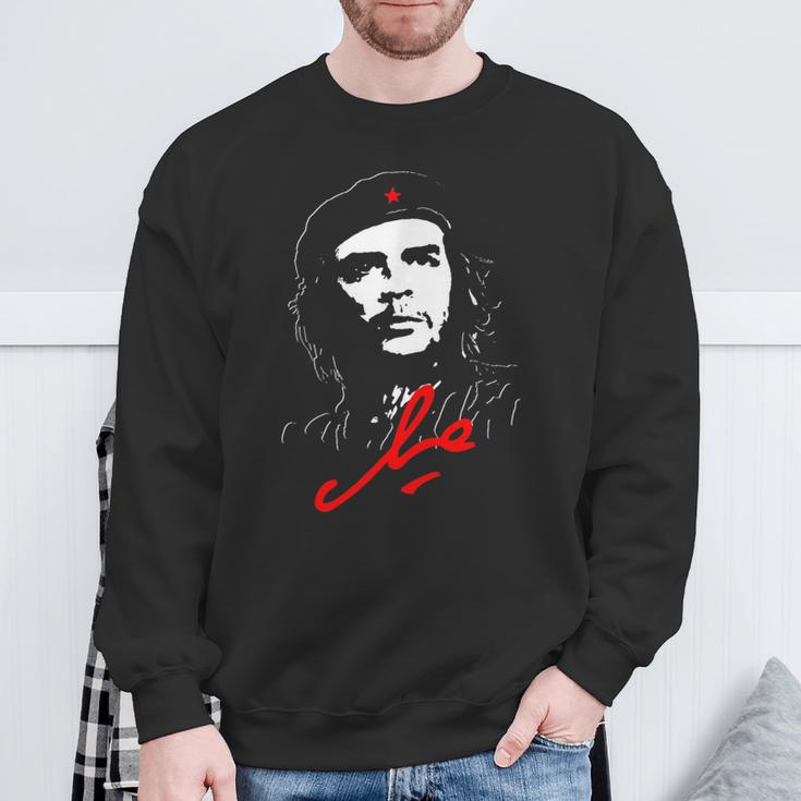 Che Guevara Cuba Rebel Signature Guerrilla Revolution Sweatshirt Geschenke für alte Männer