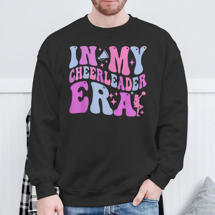 In My Cheerleader Era Trendy Cheerleading Football Women Sweatshirt Gifts for Old Men