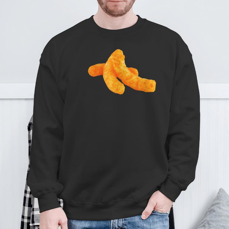 Cheese Puff Sweatshirt Gifts for Old Men