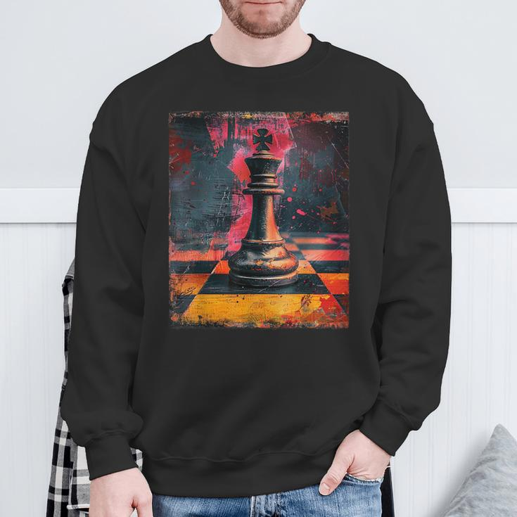 Chess Lover Chess Club Chess Pieces Chess Player Chess Sweatshirt Gifts for Old Men