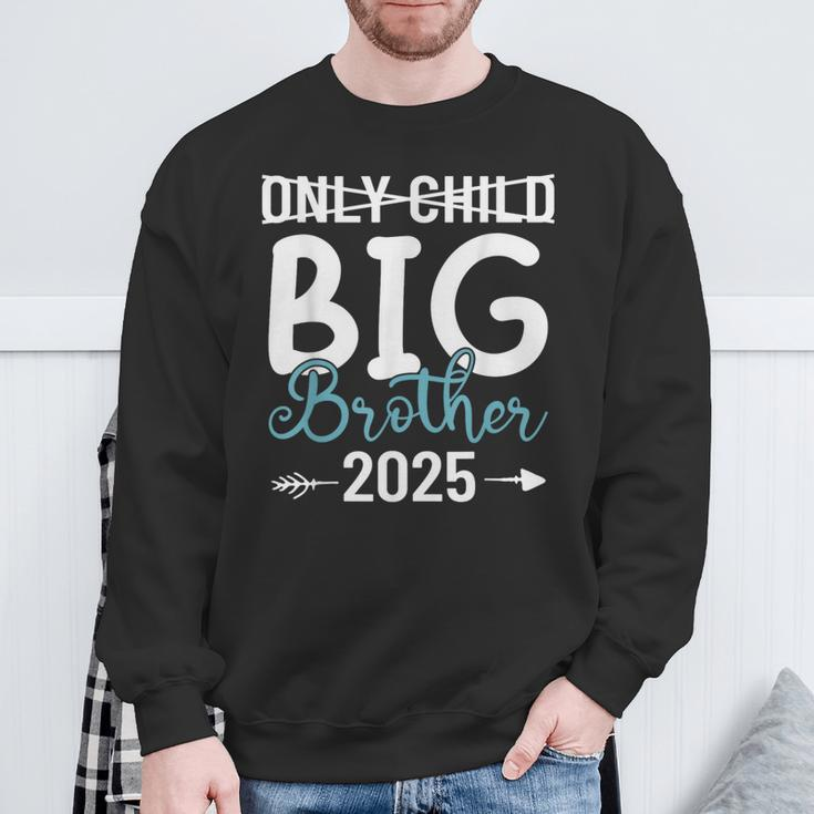 Only Child Big Brother 2025 Promoted To Big Brother 2025 Sweatshirt Gifts for Old Men