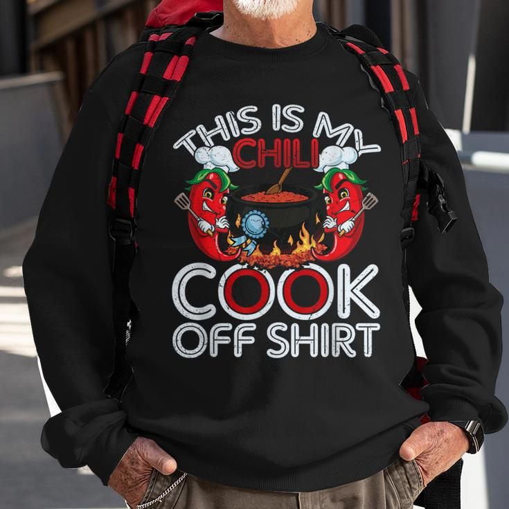 This Is My Chili Cook Off Mexican Food Cinco De Mayo Sweatshirt Gifts for Old Men