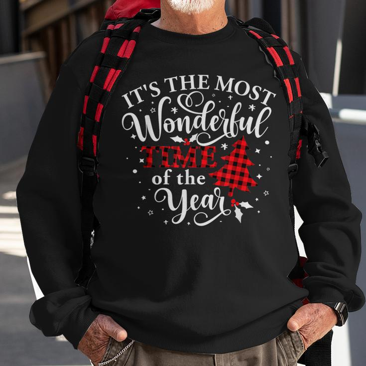 Christmas Trees It's The Most Wonderful Time Of The Year Sweatshirt Gifts for Old Men