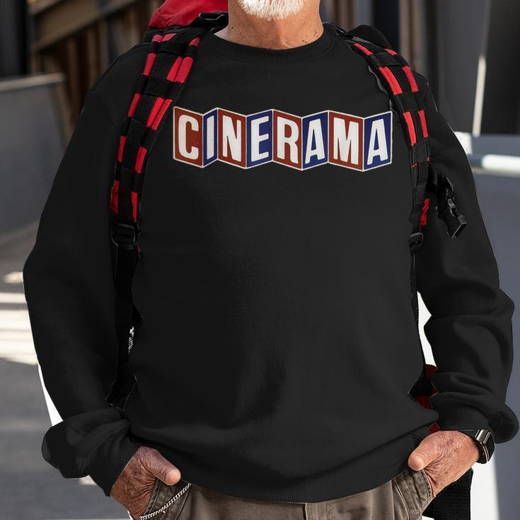 Cinerama Vintage Retro Movie Theatre Los Angeles Sweatshirt Gifts for Old Men