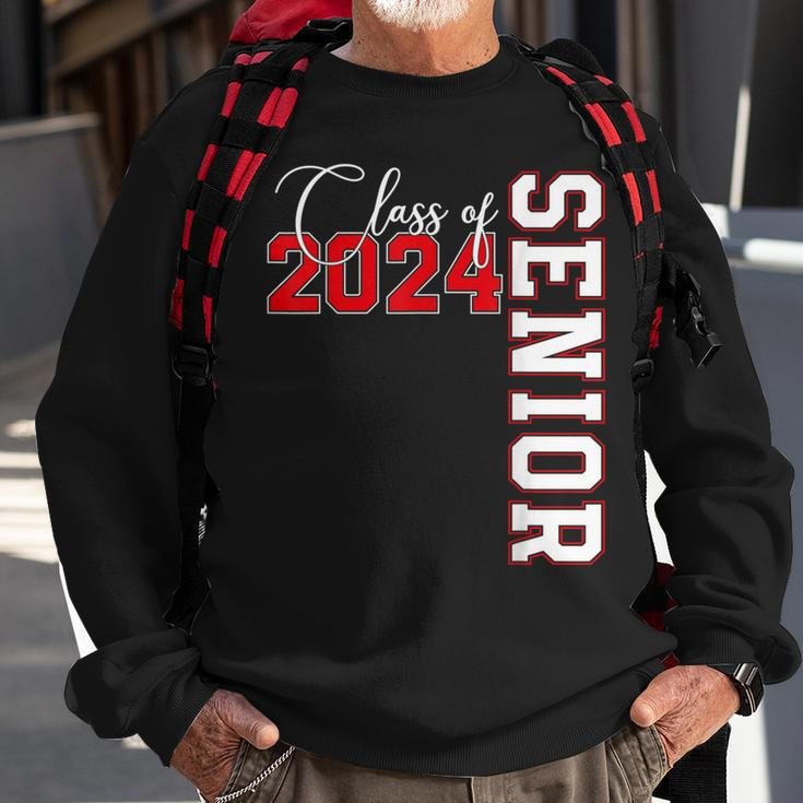 Class Of 2024 Senior 2024 Graduation Or First Day Of School Sweatshirt Gifts for Old Men