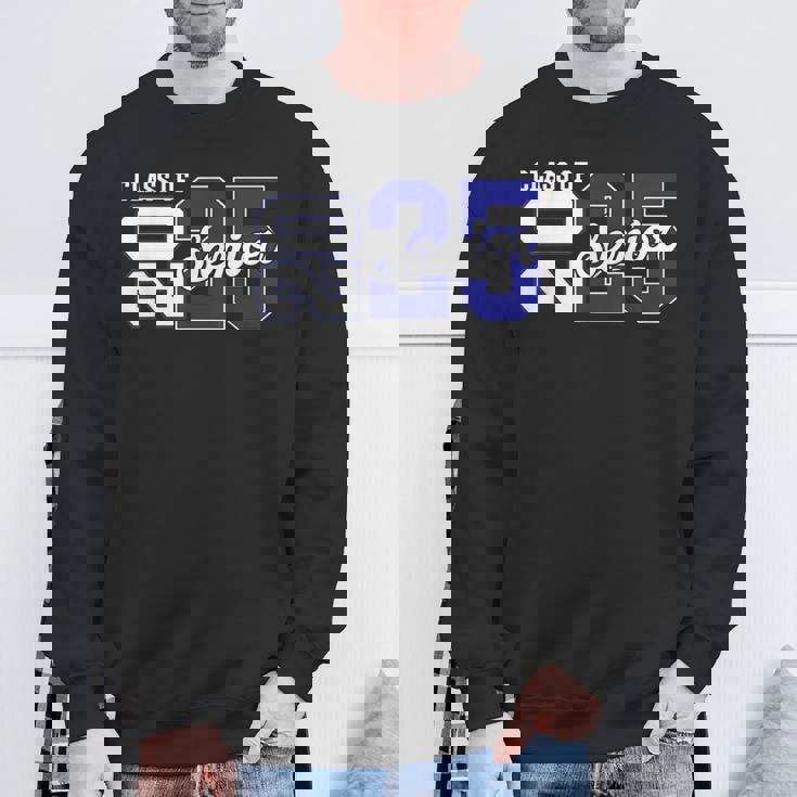 Class Of 2025 Senior 2025 Back To School 2025 Graduation 25 Sweatshirt Gifts for Old Men