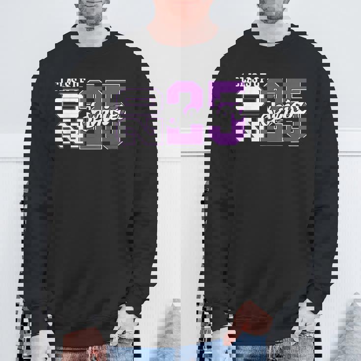 Class Of 2025 Senior 2025 Back To School 2025 Graduation 25 Sweatshirt Gifts for Old Men