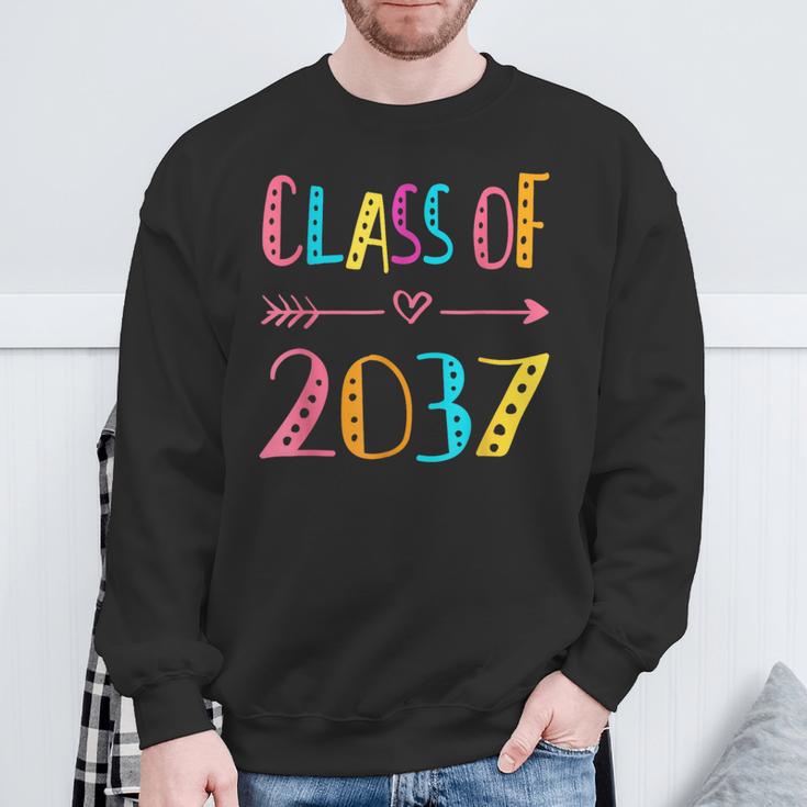 Class Of 2037 Pre K Graduate Preschool Graduation Sweatshirt Gifts for Old Men