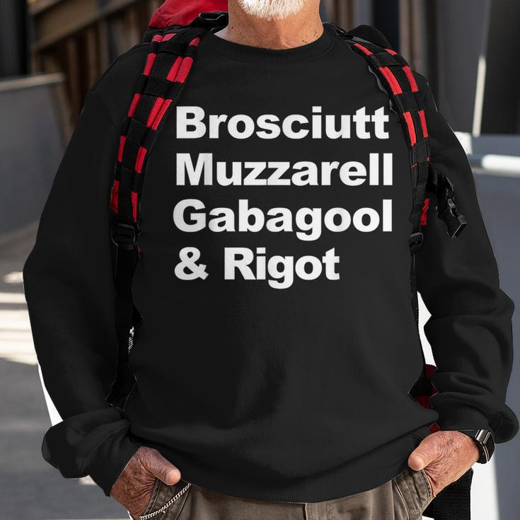Classic Italian American Food Humor For Italians Sweatshirt Gifts for Old Men