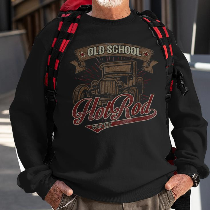 Classic Vintage Car Oldtimer Old School Hot Rod Race Sweatshirt Gifts for Old Men